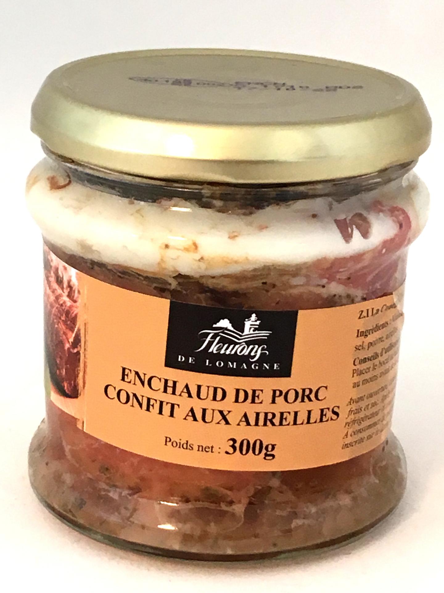 Enchaud de porc confit aux airelles 300g