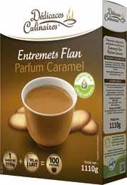 Entremet flan saveur caramel 1 11 kg 100 rations