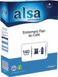 Entremets flan au cafe 1 26 kg 140 rations