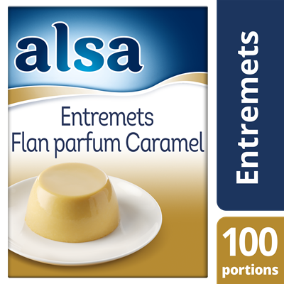 Entremets flan caramel 1 05 kg alsa