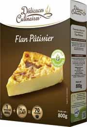 Flan patissier 800 g 70 rations dedicaces culinaires