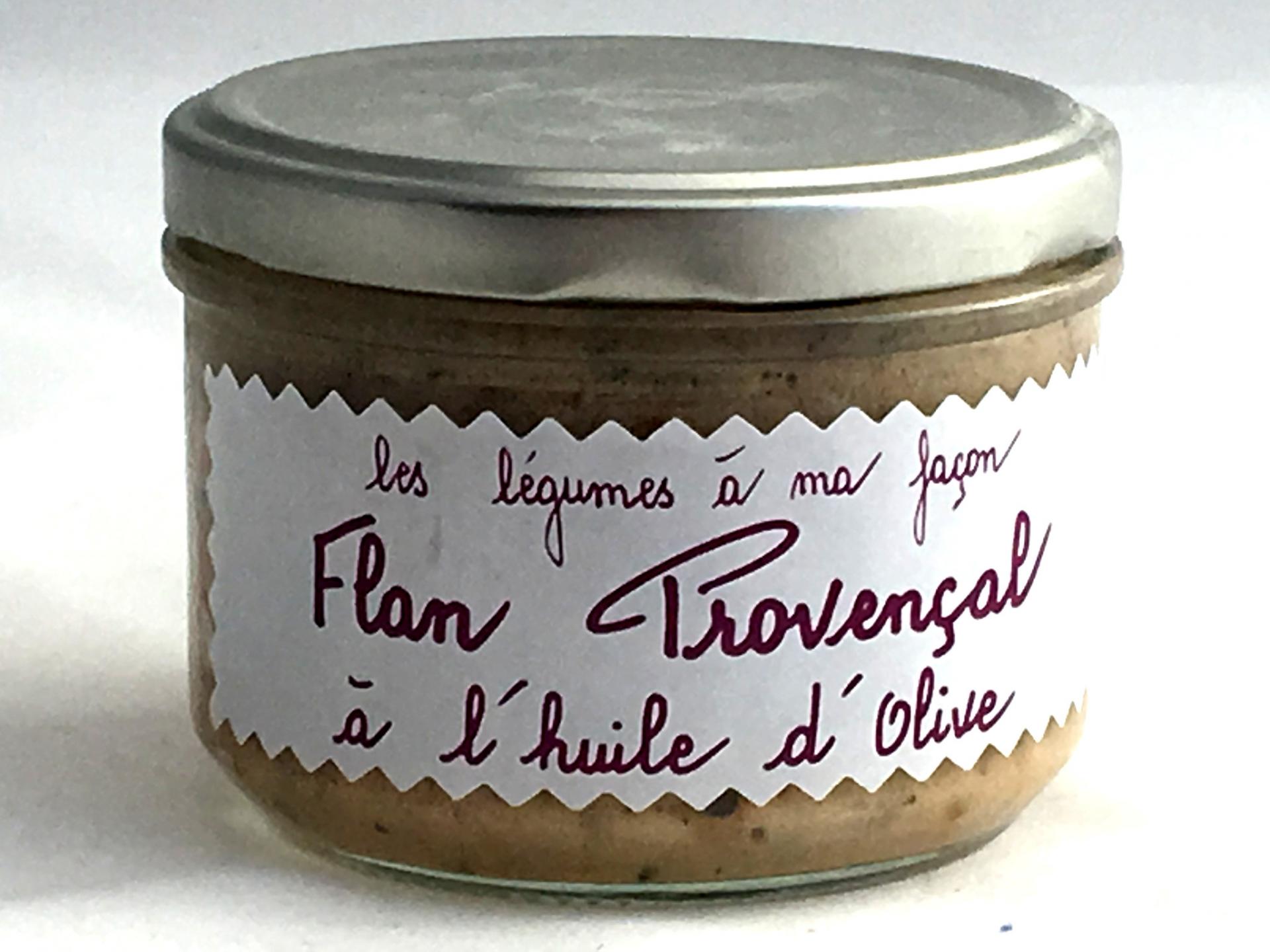 Flan provencal a l huile d olives 200g produits du terroir