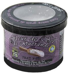 Fleur de sel de guerande 125 g trad y sel 1