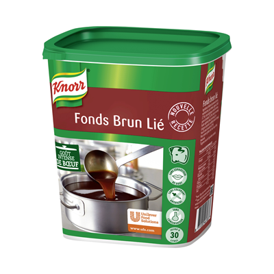 CHEF Fonds Brun de Veau Lié Premium en pâte Fonds - Aides Culinaires,  Sauces - Pot de 600g : : Epicerie