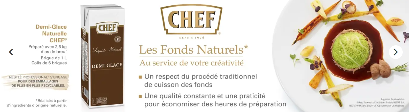 Fond naturel chef
