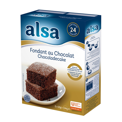 Fondant au chocolat 1 04 kg alsa 24 parts