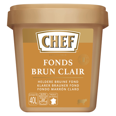 Fonds brun clair 800 g chef