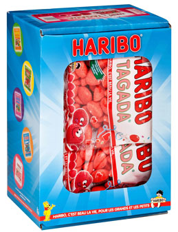 Fraises tagada 14 sachets x 120 g haribo