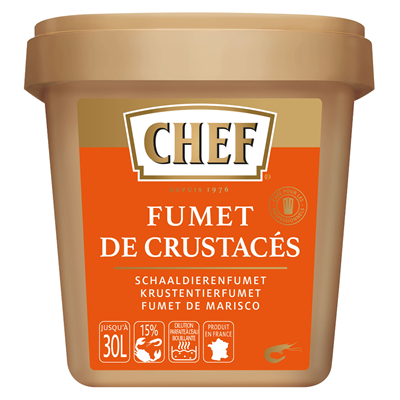 Fumet de crustaces 900 g chef 1