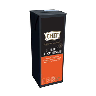 Fumet de crustaces naturel liquide 1 l chef 1