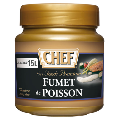 Fumet de poisson 630 g premium chef