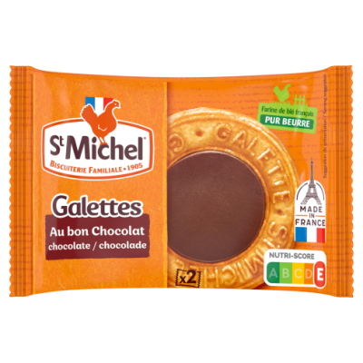 Galette gourmande au chocolat sachet de 2