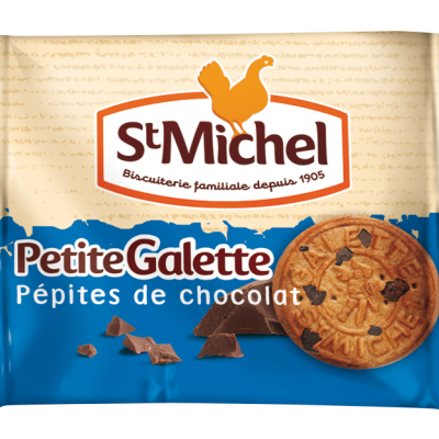 Galette pepites de chocolat st michel en sachets individuels