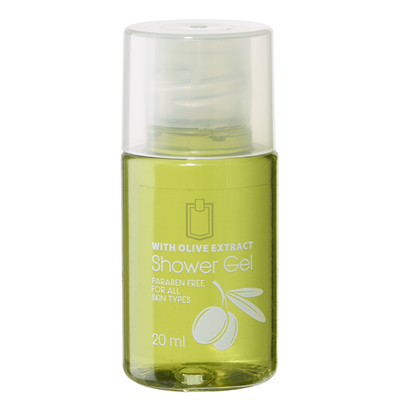 Gel douche a l olive 20 ml