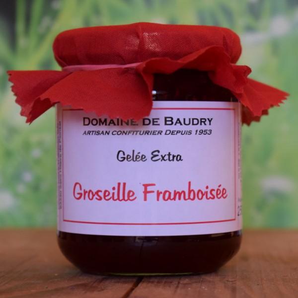 Gelee groseille framboisee