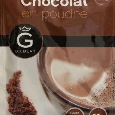 Gilbert chocolat en dosettes 100 x 20 g