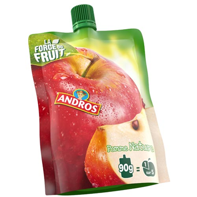Gourde pomme nature 40 x 90 g andros