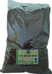 Graines de lin brun bio 5 kg actibio