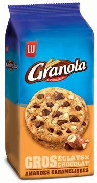 Granola cookies amandes 4 x 184 g lu pour professionnels
