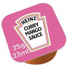 Heinz sauce curry mango coupelle 25g x 100