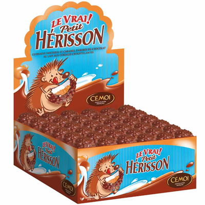 Herisson guimauve chocolat caramel 144 pieces