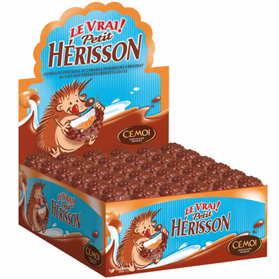 Sachet Petit Ourson Guimauve de Noël, chocolat au lait (204g