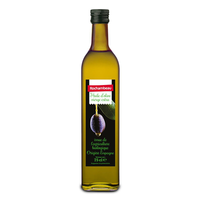 Huile d olive vierge extra bio 75 cl rochambeau 1