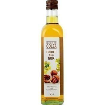 Huile de colza fruitee aux noix 50 cl