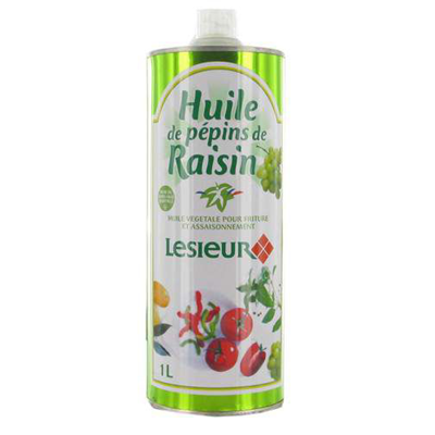 Huile de pepin de raisin 100 cl lesieur 2