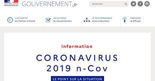 Information gouvernement coronavirus covid 19