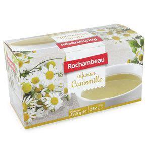 Infusion camomille 25 sachets 40 g rochambeau pour professionnels