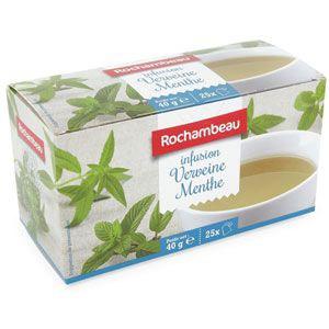 Infusion verveine menthe 25 sachets 40 g pour professionnels