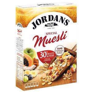 Jordans special muesli 750 g pour professionnels