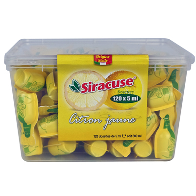 Jus de citron 120 x 5 ml siracuse 2