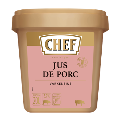 Jus de veau lié 20 L - 900 g METRO Chef