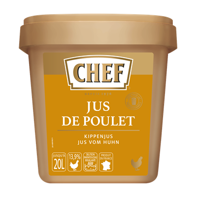 Jus de poulet 600 g chef