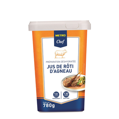 Jus de roti d agneau 13 l 780 g metro chef