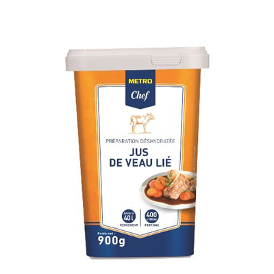 Jus de veau lie 20 l 900 g metro chef 2