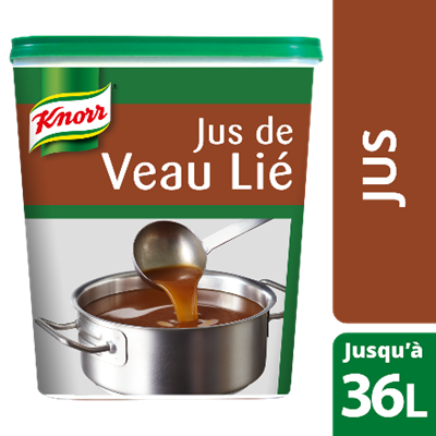 Jus de veau lie 900 g knorr