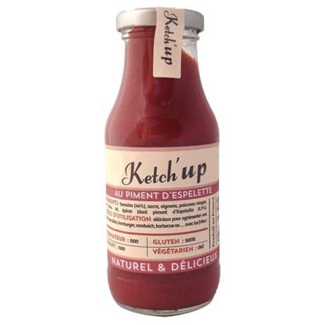 Ketch up piment d espelette 23 cl pour professionnels