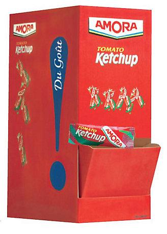 Ketchup en dosettes 240 x 11 5 g amora stick a l unite dosette individuel