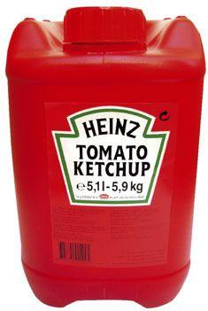 Ketchup heinz bidon 5 9 kg pour professionnels