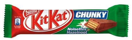Kit kat chunky noisette 42 g pour professionnels