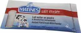 Lait entier en poudre 26 mg 15 g le carton de 200