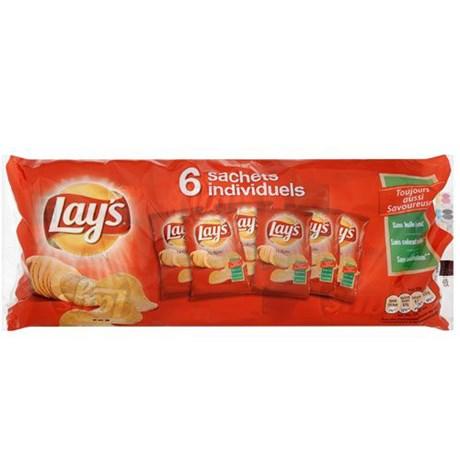 Lay s sel 6 x 25 g pour bureau