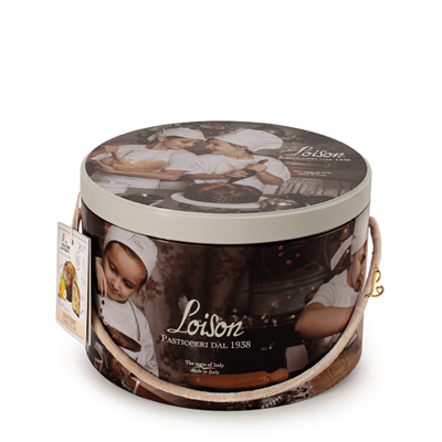 Loison panettone classique boite fer 750 g