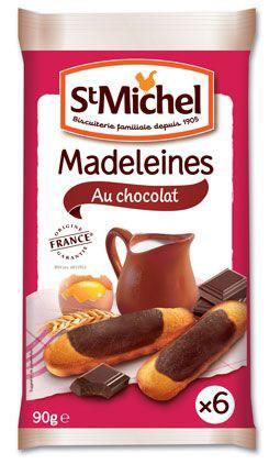 Madeleine au chocolat 6 x 90 g pour professionnels