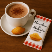 Madeleinette pur beurre 5g bord de tasse bonne maman cafe