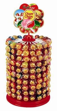 Manege 200 sucettes chupa chups pour professionnels