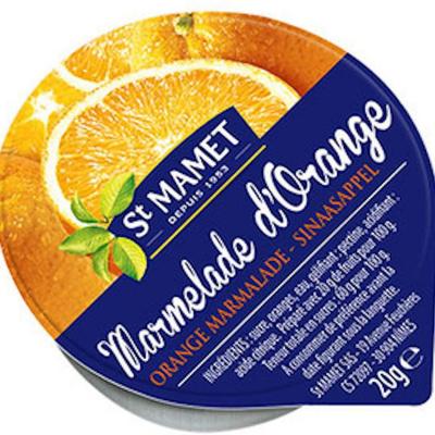 Marmelade d orange 120 x 20 g st mamet